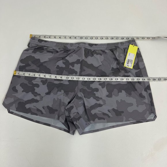 All in Motion Men's XXL Track Shorts Lined Run Shorts 5" inseam 2XL Gray - Picture 8 of 8